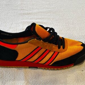 Adidas Spezial collection Rare coloway Orange and Black Sneakers Collectible